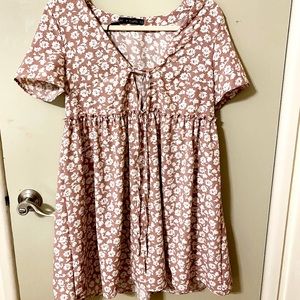 Floral Purple Zaful Dress